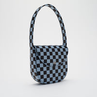 CAT CHECKERED BLUE